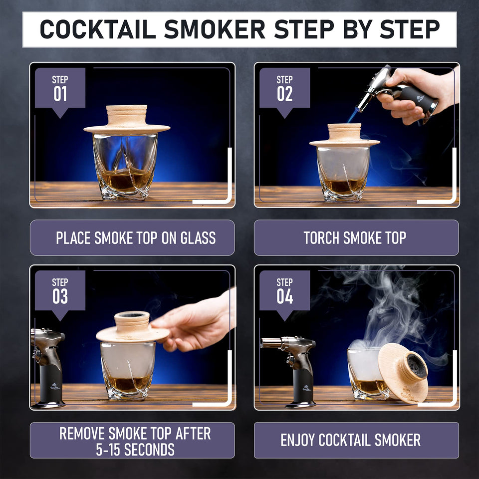 SmokeInfuse - Premium Cocktail Smoker Kit