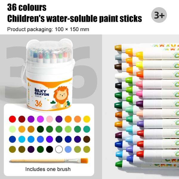 GripNColor – Easy Grip Jumbo Crayons for Little Hands