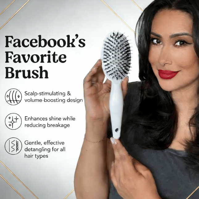 SilkCare – Smooth Finish Detangler Brush