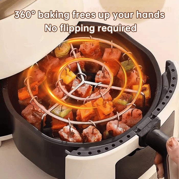 AirFlame – Vertical Grill & Air Fryer for Healthy BBQ