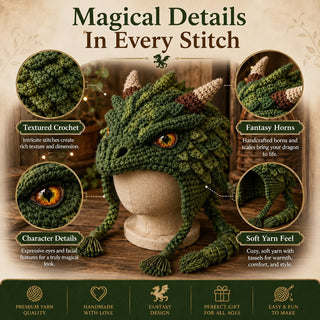 MystiKnit – Fantasy Hood Hat Crochet Kit