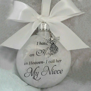 AngelGlow - Heavenly Feather Remembrance Ornament