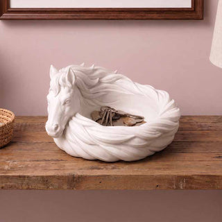 GoldenMane – Elegant Horse Bowl