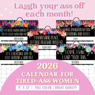 ChaosQueen – Relatable Women’s Calendar
