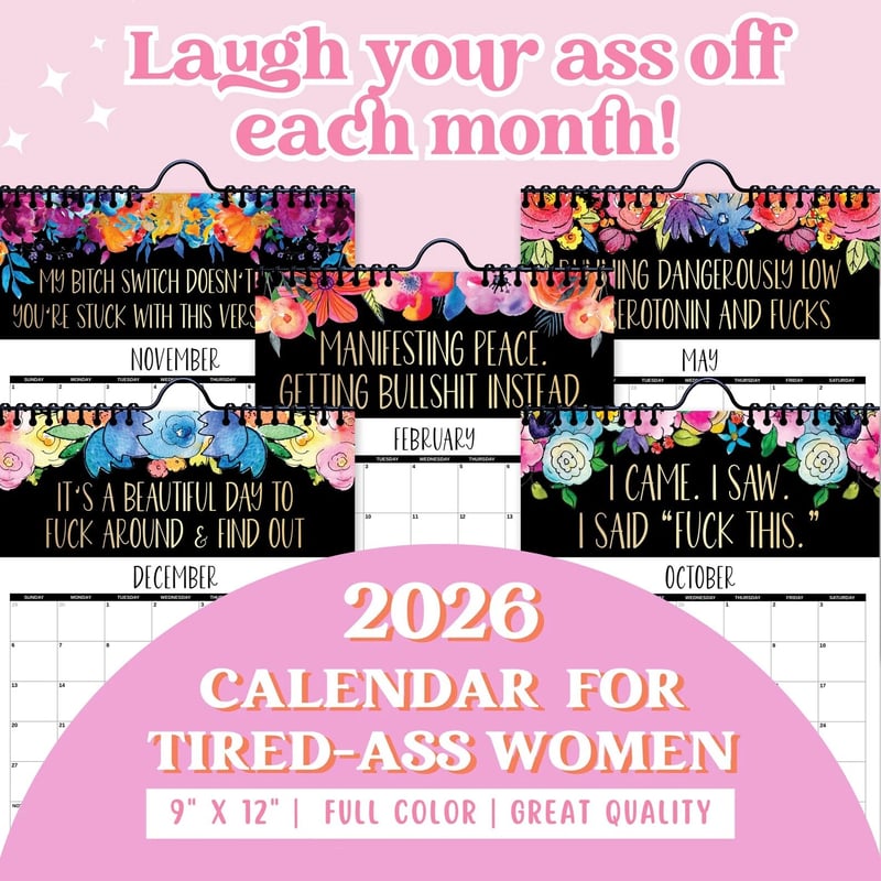 ChaosQueen – Relatable Women’s Calendar