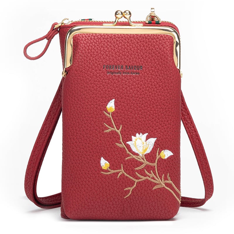 UrbanChic - Women’s Crossbody Wallet & Phone Carrier