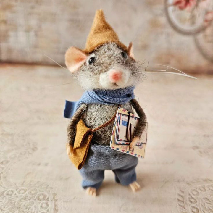 WhiskerWool - Needle Felted Mouse