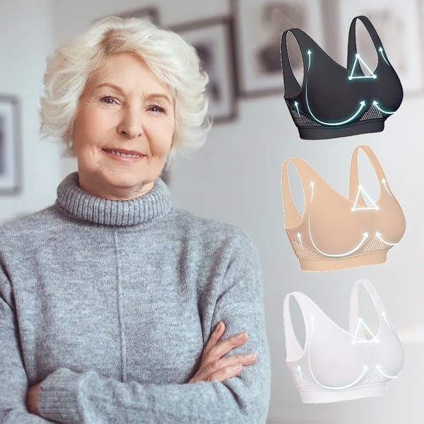 SoftHold Luxe - No-Wire Cooling Support Bra