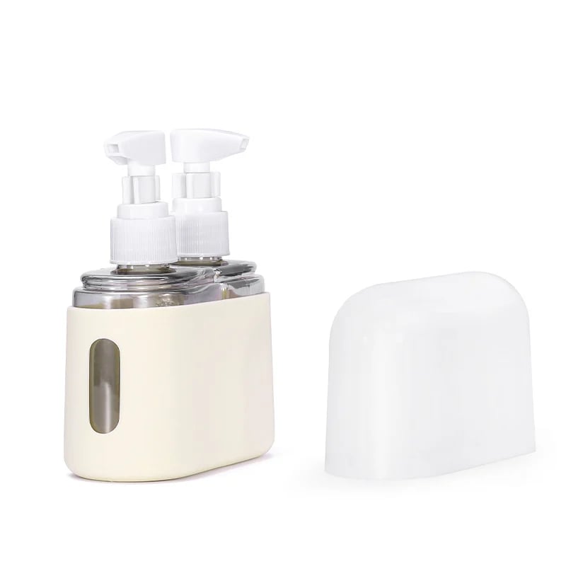 PackEase – Portable Shampoo Dispenser Kit