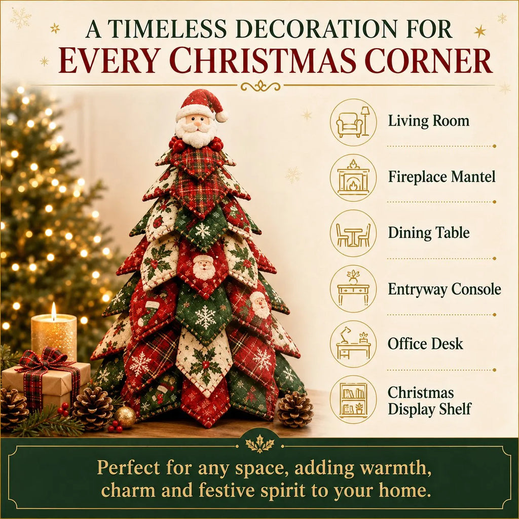 MerryStitch – Handmade Tabletop Christmas Tree Kit