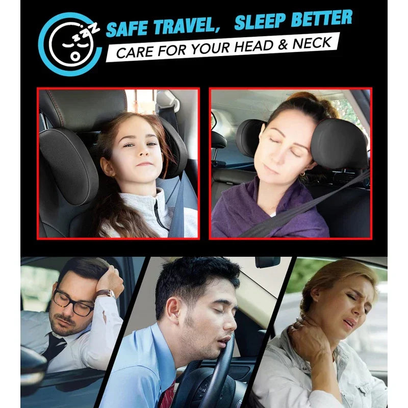 SnoozeFit – Ergonomic Headrest for Napping & Support