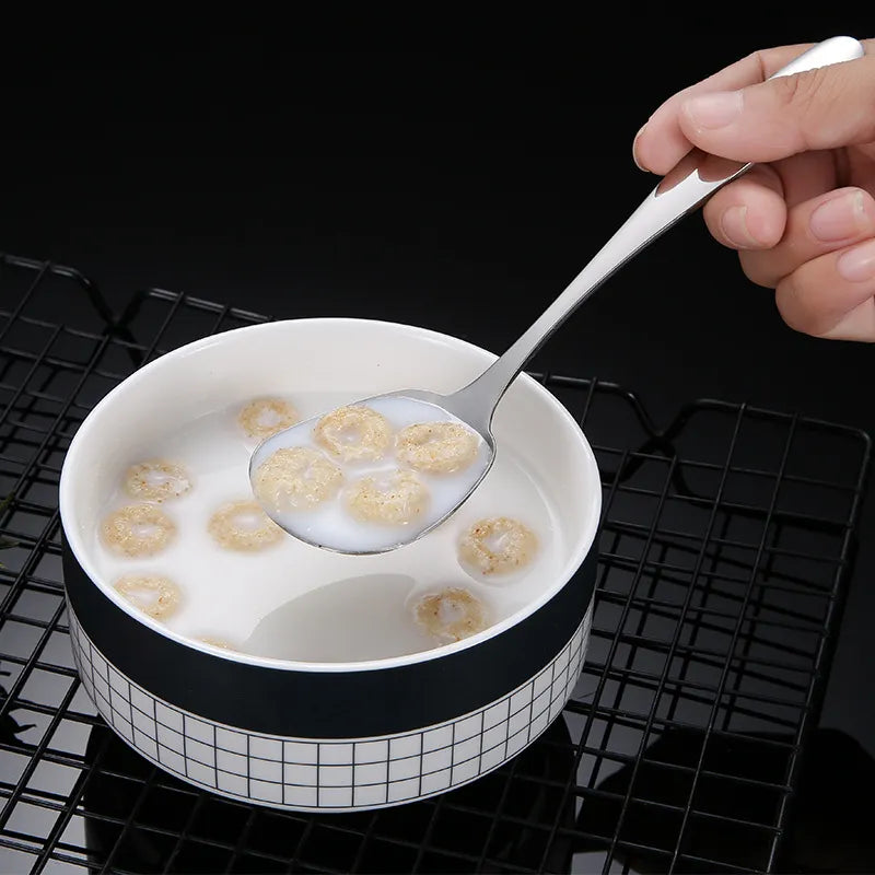 SquareServe - Premium Stainless Steel Spoons