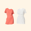 Combo 3 (Sunset Peach+White)