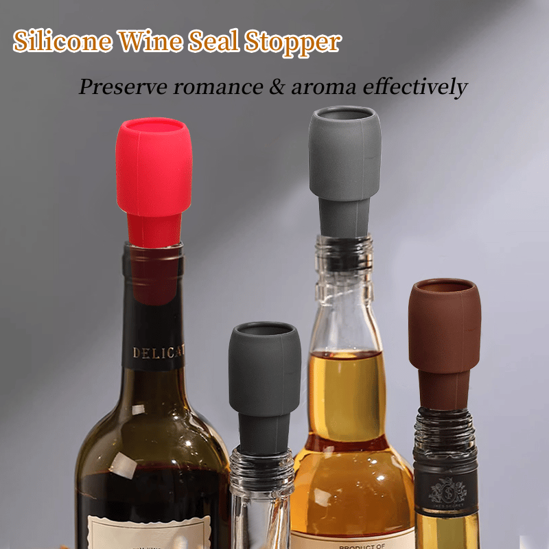 SipSaver - Silicone Wine Stopper | Preserve Flavor & Aroma Longer