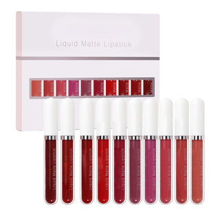 VelvetLuxe – Liquid Matte Lipstick Set