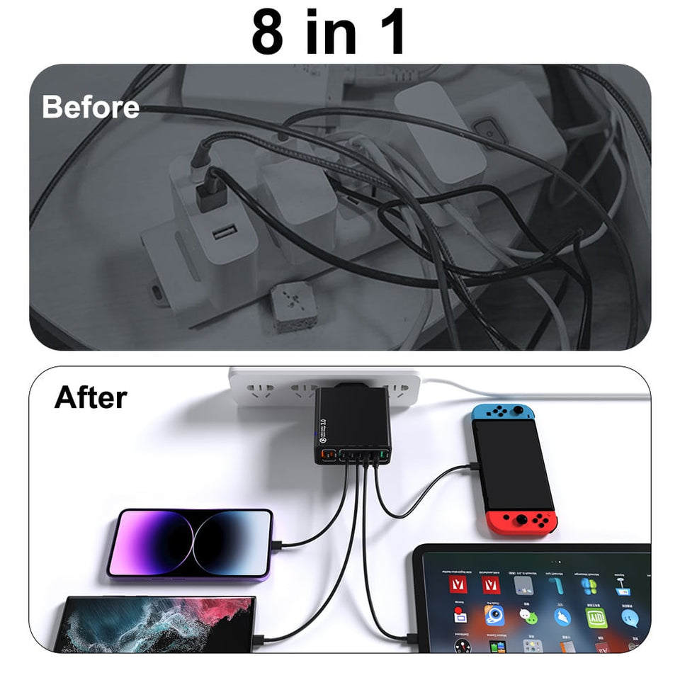 SmartPort - 8-Port Smart USB Charger