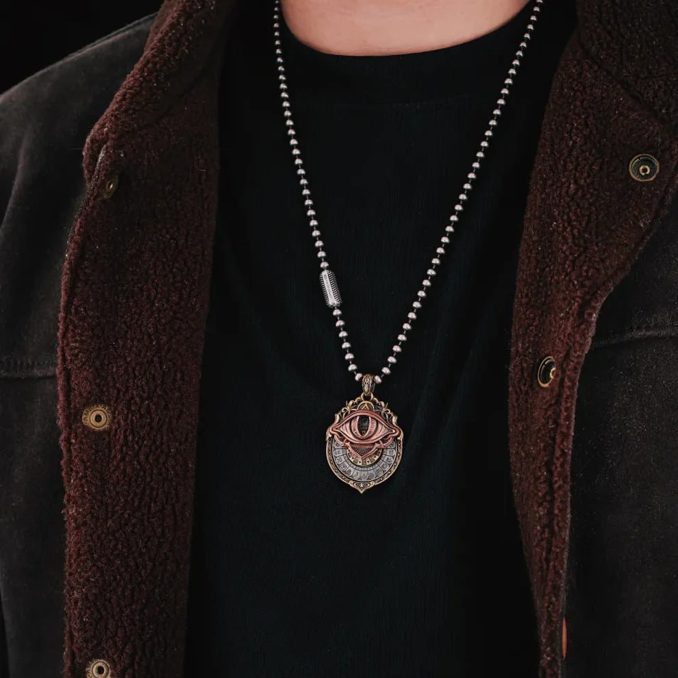 MysticEye – Handcrafted Tarot Eye Pendant