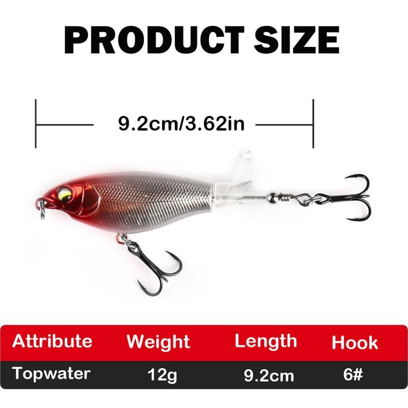 BassStrike – 5PCS Topwater Floating Fishing Lures