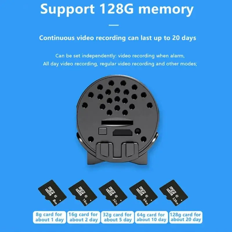 📸Mini WIFI Camera 1080P HD - Night Vision Included marnetic