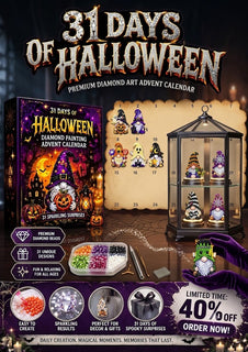 SpookySpark – Halloween Diamond Art Surprise Calendar