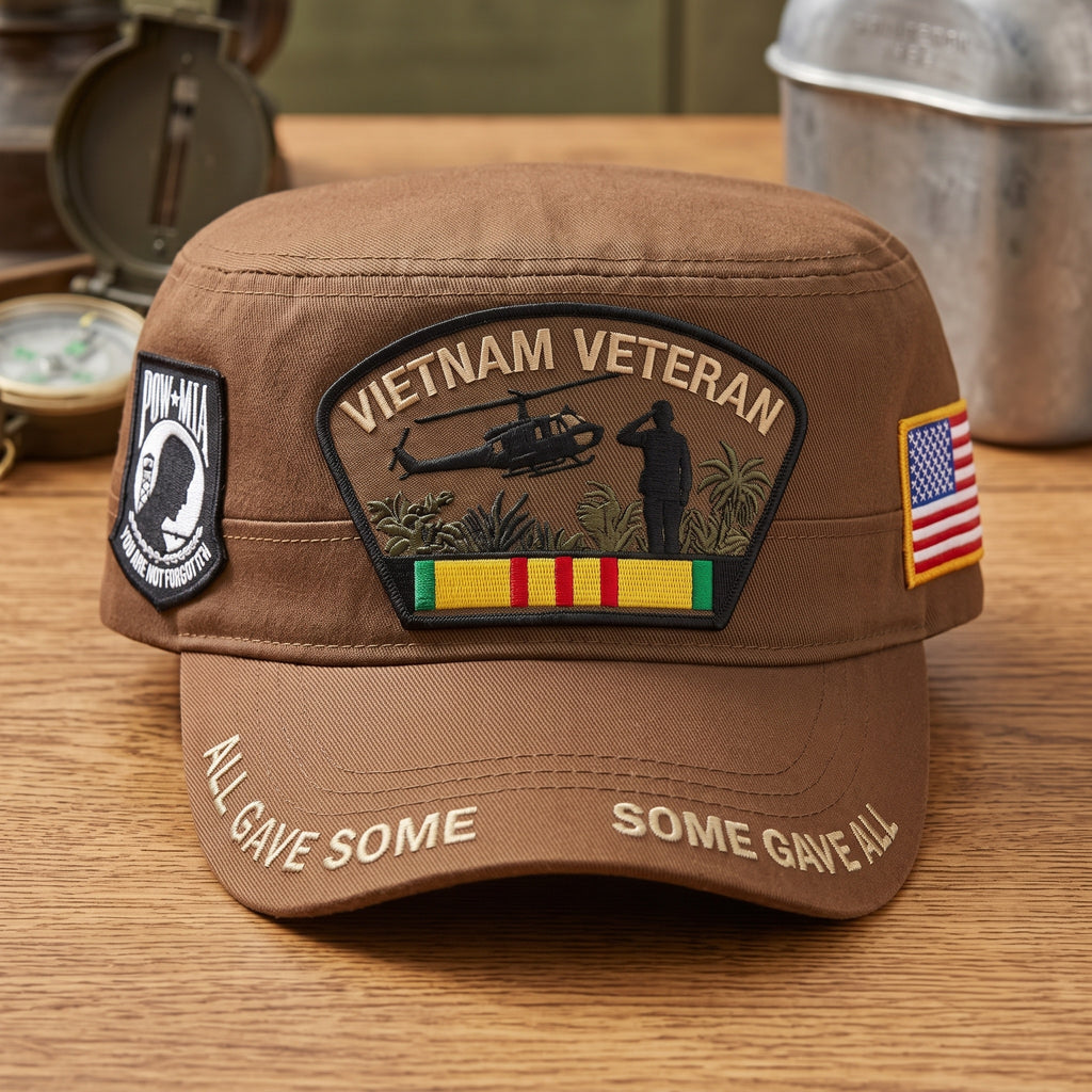 🇺🇸 Last Day Promo: 49% OFF 🎖️ - Vietnam Veteran Tribute Military Cadet Cap