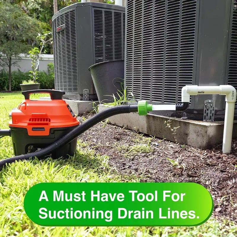 DrainMaster – AC Drain Line Cleaner Adapter
