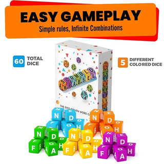 Dice Word Game - Brain Exercise Game