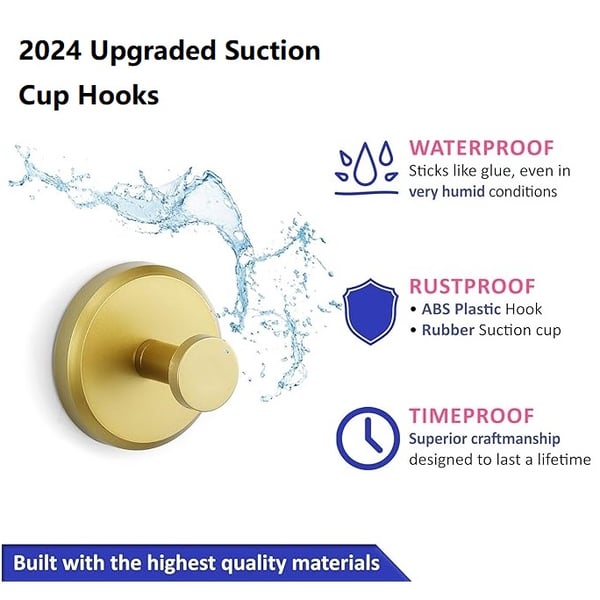 GripHook – Upgraded Heavy Duty Suction Cup Hooks