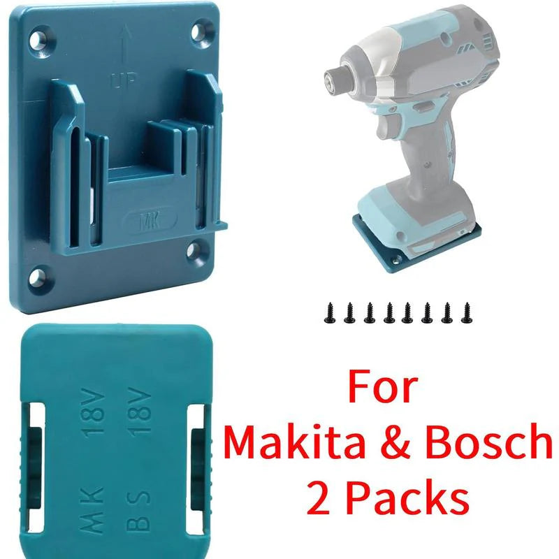 VoltRack – 20-Piece Tool & Battery Wall Mount Storage Kit
