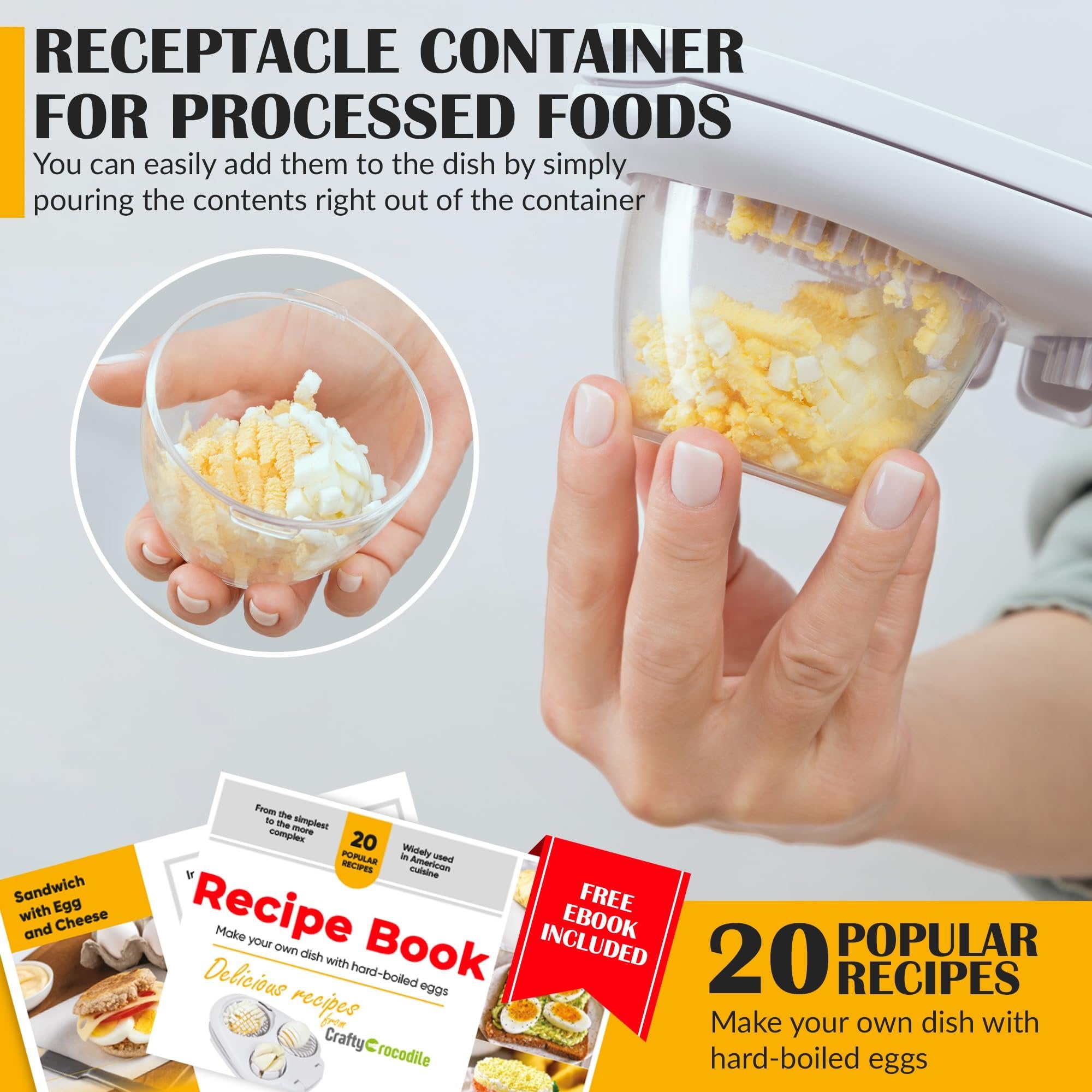 ChefCut Deluxe – Multi-Mode Egg & Snack Chopper