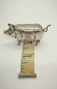 PiggyMeasure – Antique Mini Tape Measure