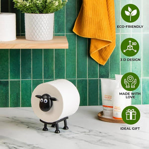 LambLaugh - Whimsical Sheep Toilet Roll Holder