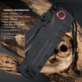 TitanFang - Heavy Duty D2 Steel Knife