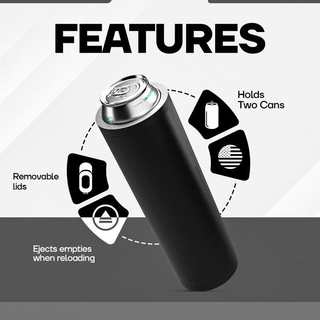 🔥Last Day 50% OFF -Double Tactical Reload Can Holder-Ultra Chill System❄️