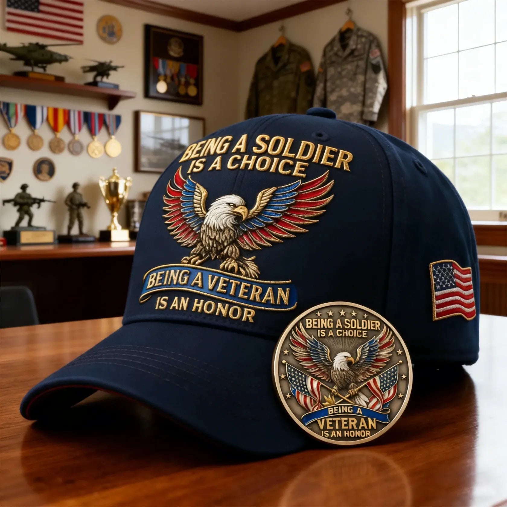 PatriotCrown – Soldier Commemorative Cap