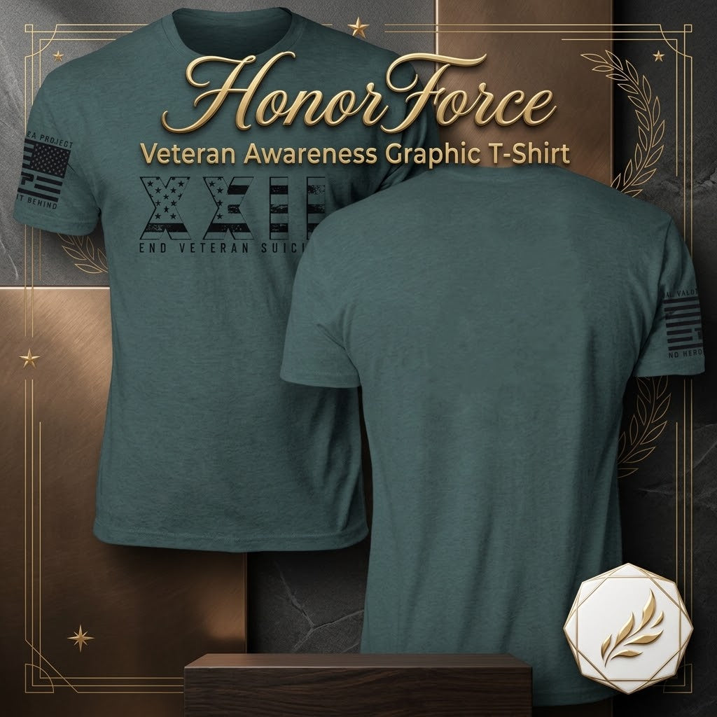 HonorForce – Veteran Awareness Graphic T-Shirt