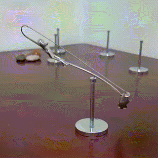 🎁Niemals Aufhören 🎣 Fischer-Balance-Skulptur