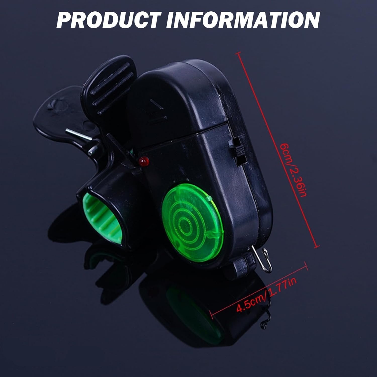 TactiBite – Smart Sensitive Fishing Bite Alarm with LED Light