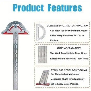 CraftEdge – Precision Woodworking Angle Ruler