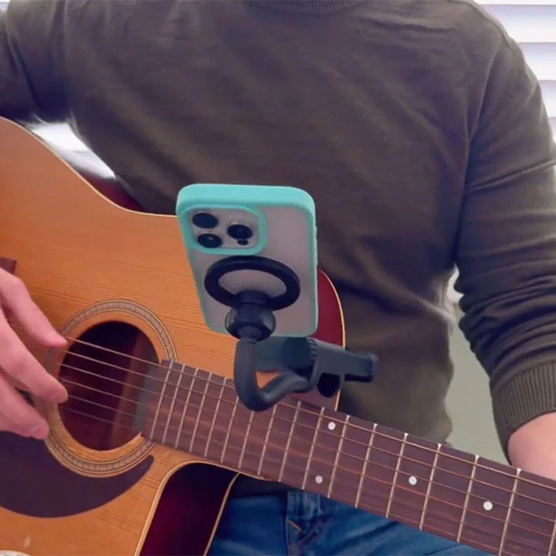 StrumGrip - Magnetic Phone Holder for Guitar