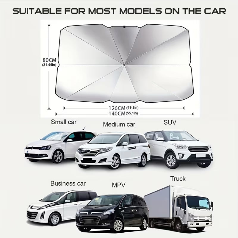 ShadeForce – Portable Vehicle Windshield UV Protector