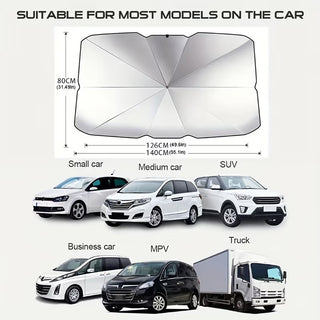 ShadeForce – Portable Vehicle Windshield UV Protector