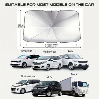 ShadeForce – Portable Vehicle Windshield UV Protector
