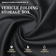 AutoNest - Elegant Leather Trunk Organization System