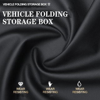 AutoNest - Elegant Leather Trunk Organization System