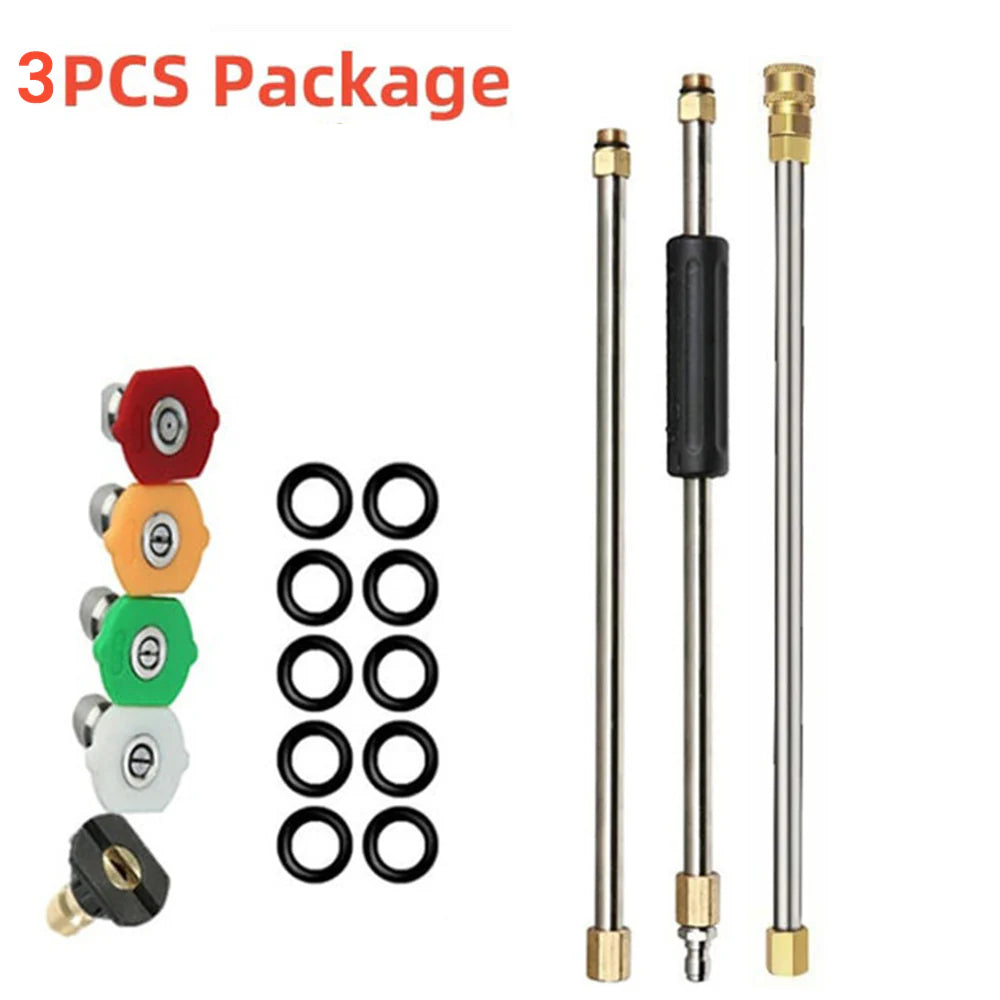 PowerJetX – Telescoping Pressure Washer Pro Set