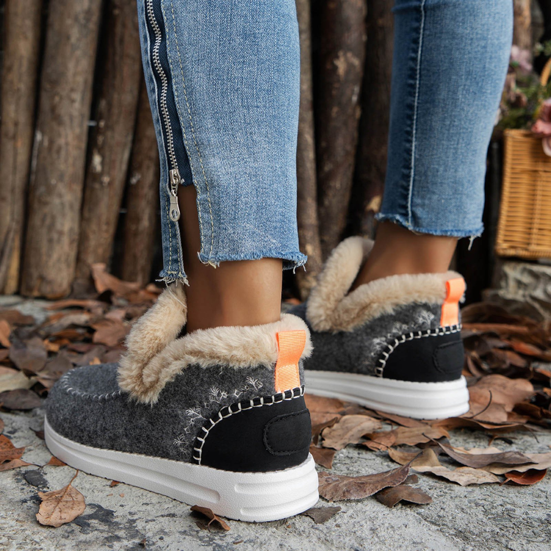 OrthoWarm – Orthopedic Fleece Slip-On Boots