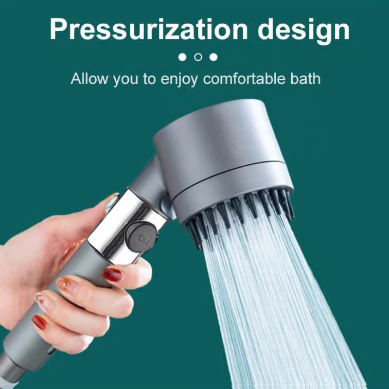 AquaFlow – Multi-Functional High Pressure Shower Head Set