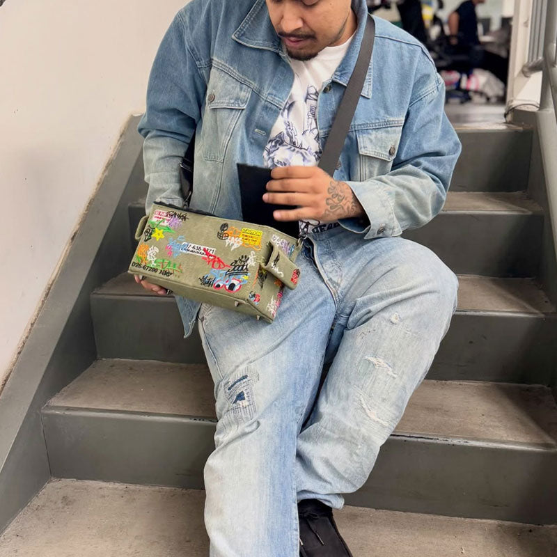 UrbanRebel – The Bold Graffiti Crossbody Bag