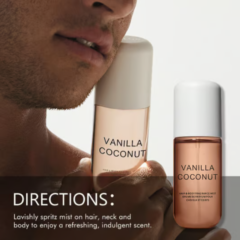 VanillaCoconut - Perfume Mist for Body & Hair
